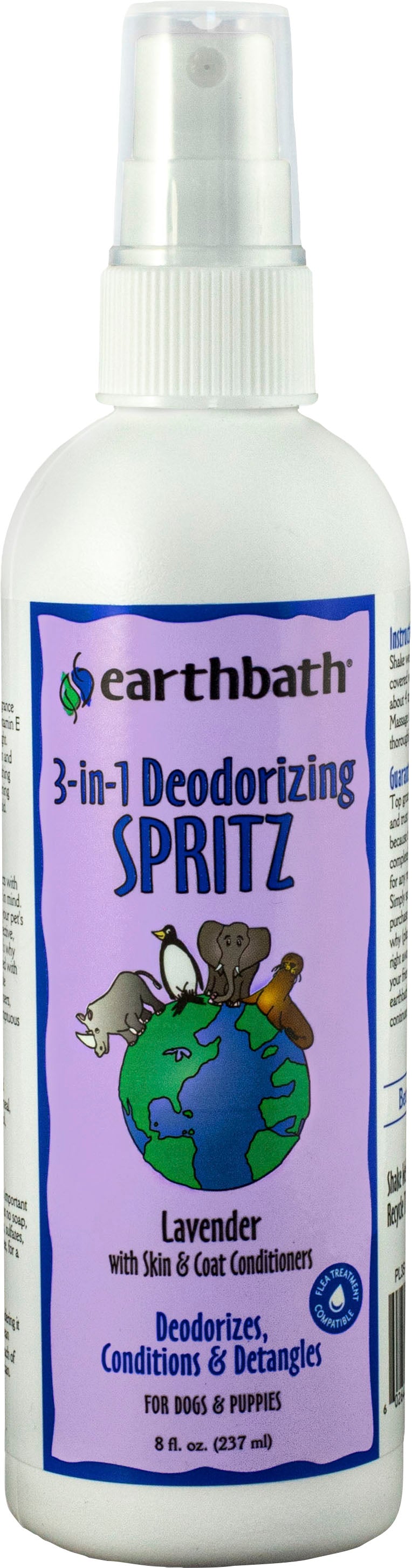 Earthbath 3-In-1 Deodorizing Spritz Pet Cond