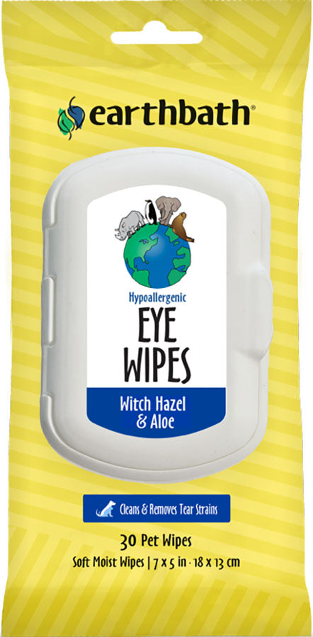 Earthbath Hypoallergenic Eye Wipes (Pack Of 6)