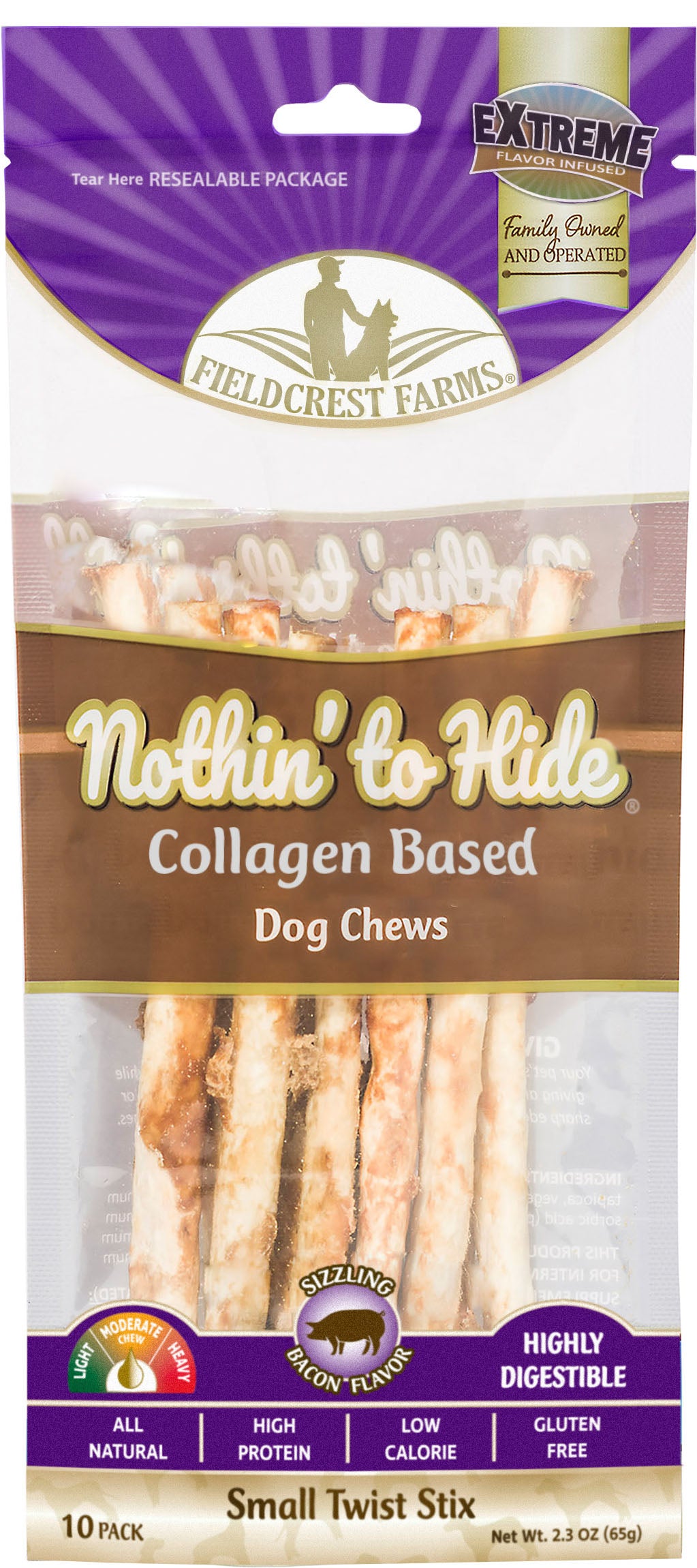Nothin' To Hide Rawhide Alternative Twist Stix