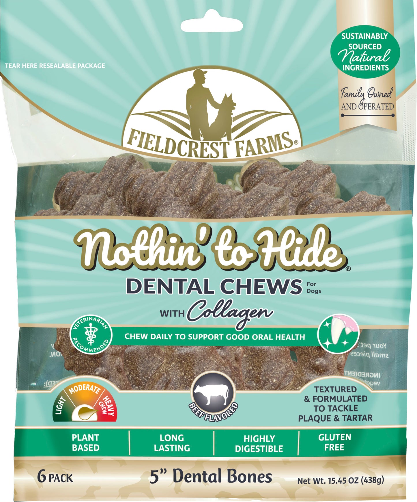 Nothin' To Hide Dental Bone (Pack Of 13)