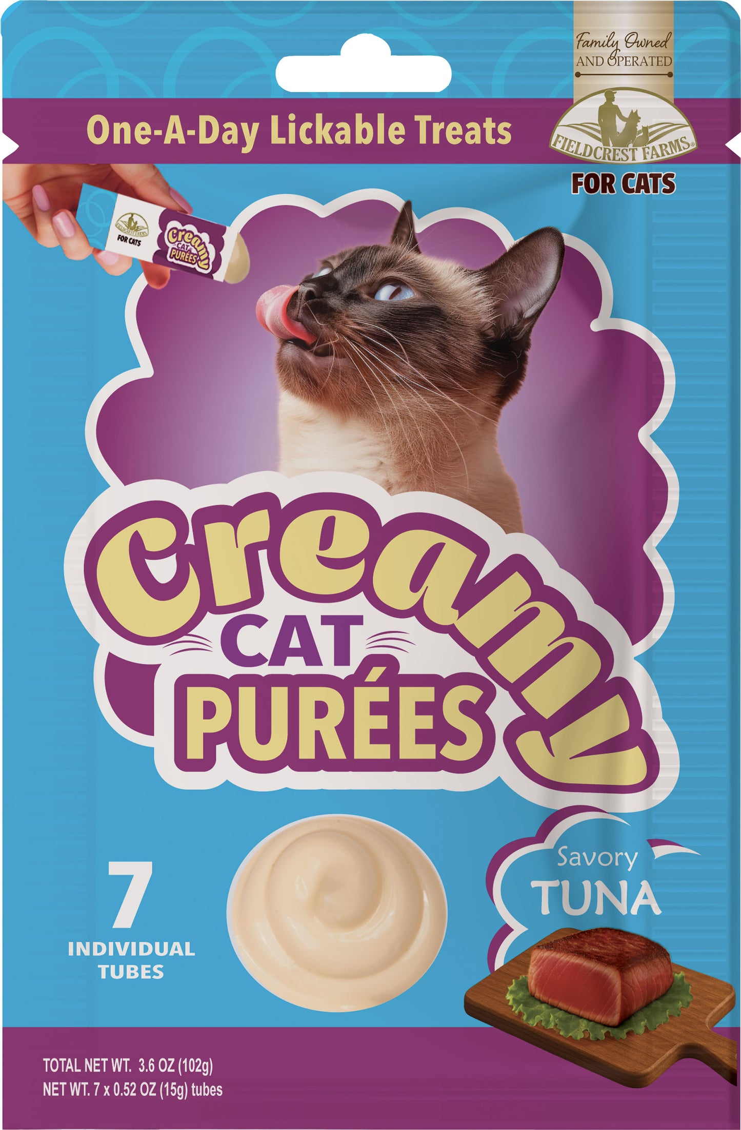Fieldcrest Farms Creamy Cat Purees
