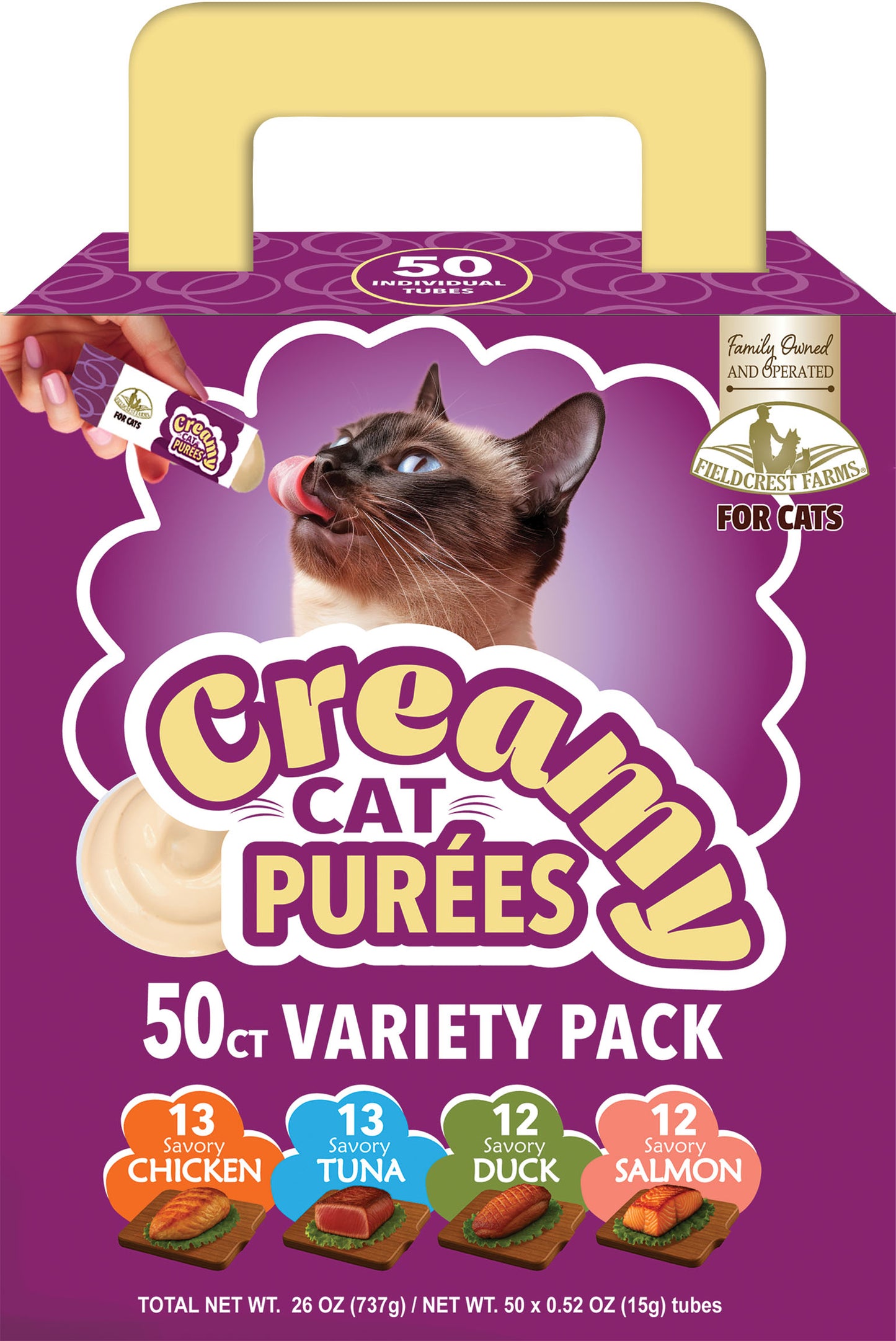 Fieldcrest Farms Creamy Cat Purees