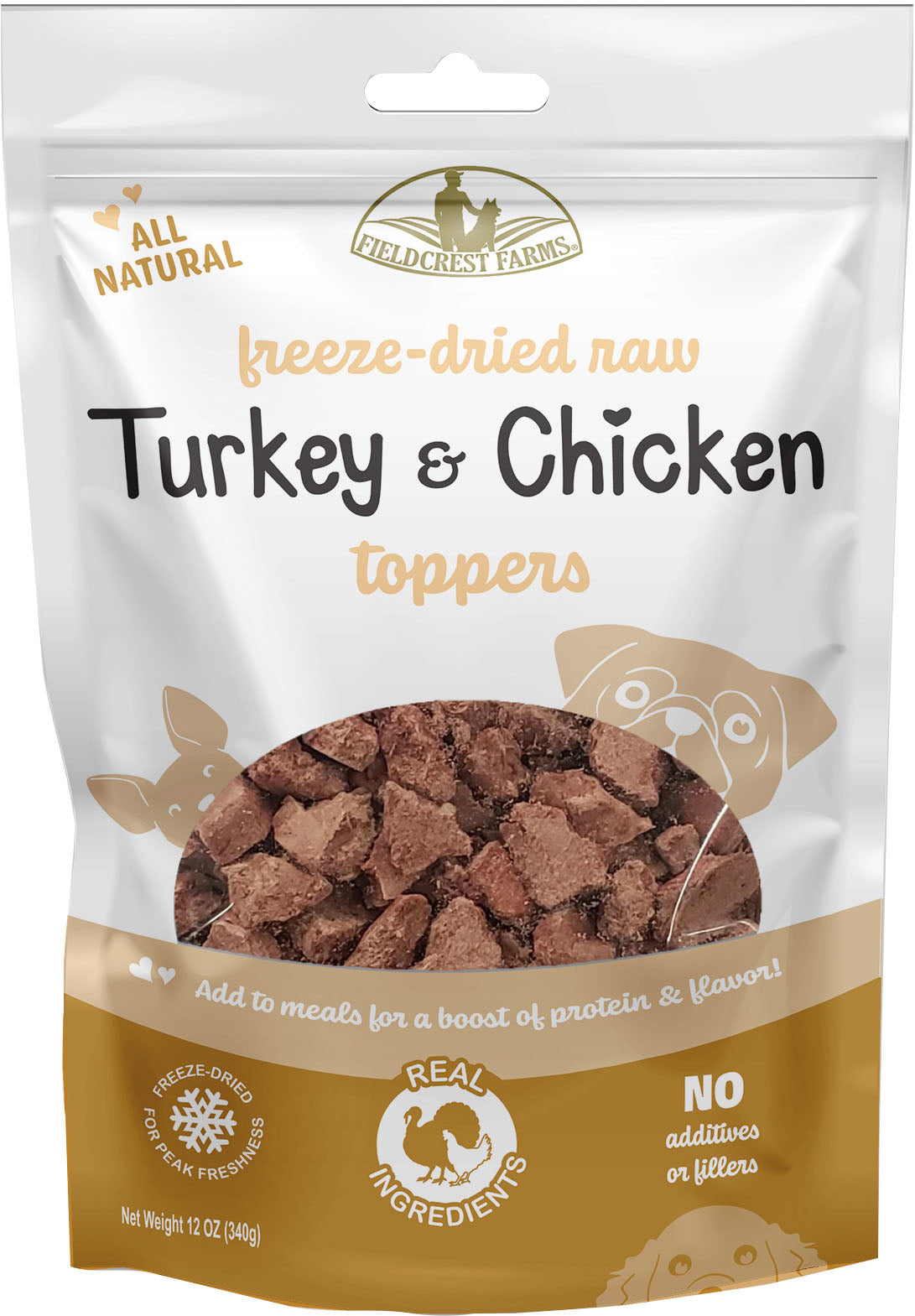 Fieldcrest Farms Dog Toppers