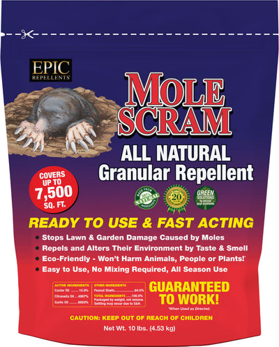 Mole Scram Rtu Granular Repellent