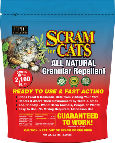 Cat Scram Rtu Granular Repellent Shaker Bag
