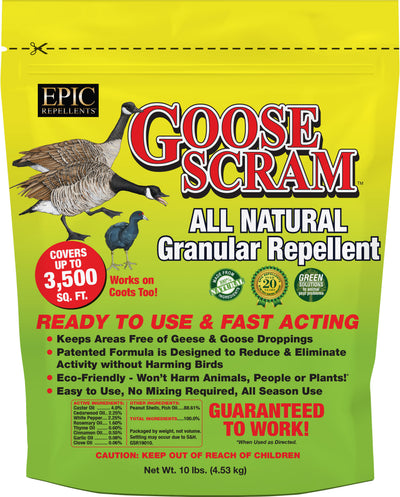 Goose Scram Natural Granular Repllent (Pack Of 4)
