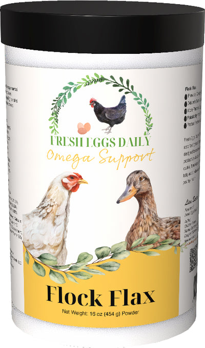 Fresh Eggs Flock Flax Omega Support
