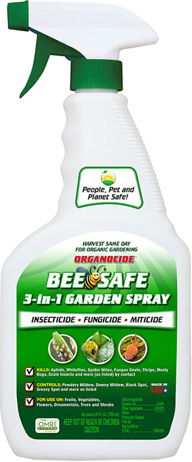 Organocide Bee Safe 3-In-1 Garden Spray Rtu