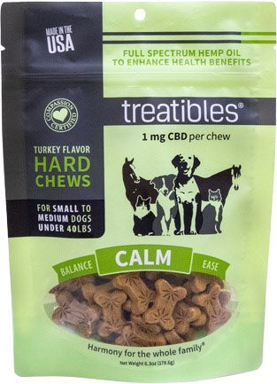 Treatibles Hemp Wellness Hard Chews Calm