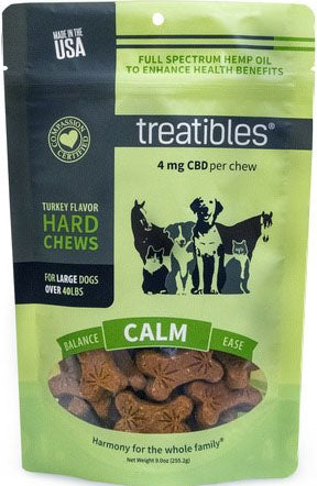 Treatibles Hemp Wellness Hard Chews Calm