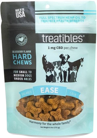 Treatibles Hemp Wellness Hard Chews Ease