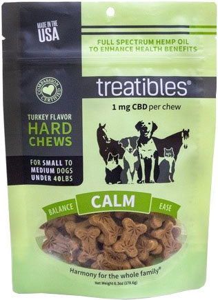 Treatibles Hemp Wellness Hard Chews Calm