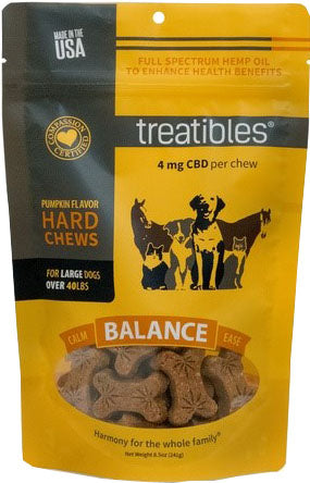 Treatibles Hemp Wellness Hard Chews Balance