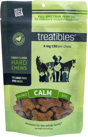 Treatibles Hemp Wellness Hard Chews Calm