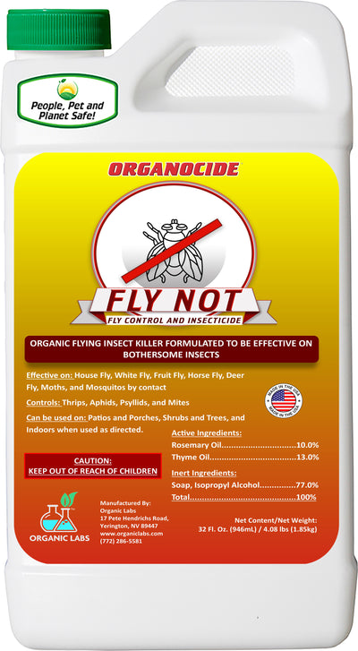 Organocide Fly Not Fly Control & Insecticide