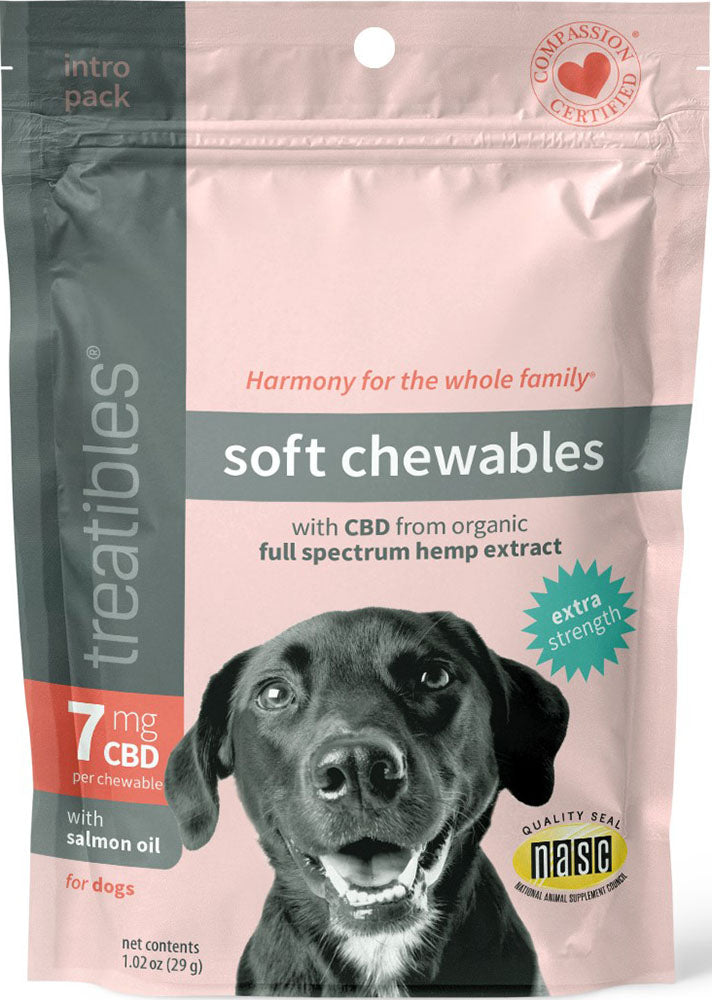 Treatibles Extra Strength Dog Soft Chews