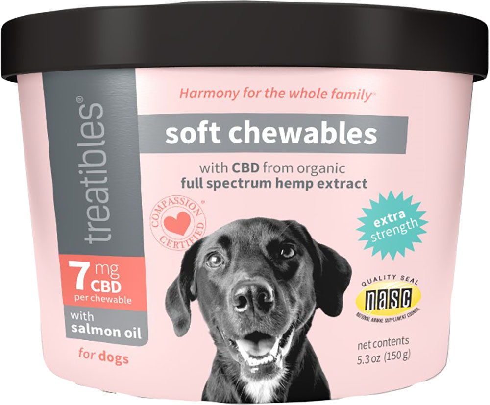 Treatibles Extra Strength Dog Soft Chews