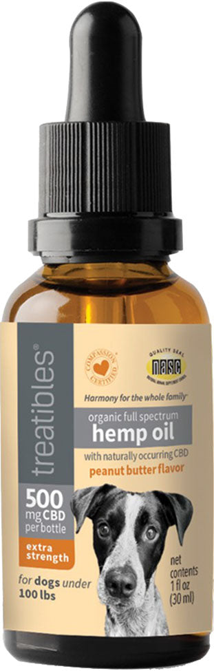 Treatibles Full Spectrum Hemp Oil W/Cbd Dropper