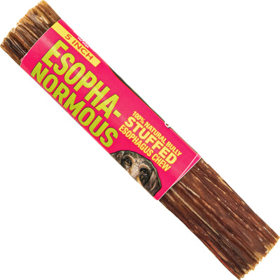 Etta Says Esophanormous Stuffed Bully Sticks (Pack Of 18)