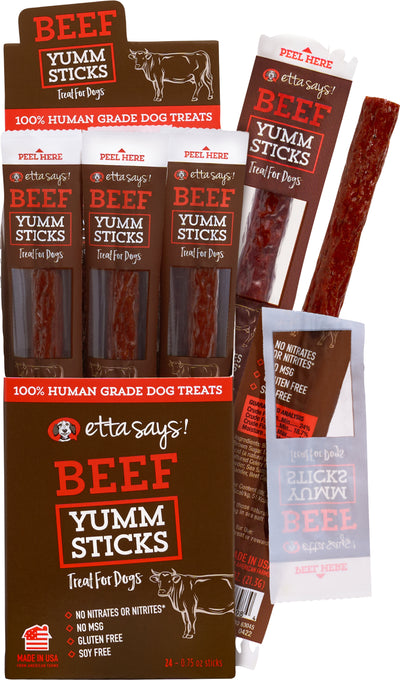 Etta Says Yumm Sticks Dog Chew (Pack Of 24)