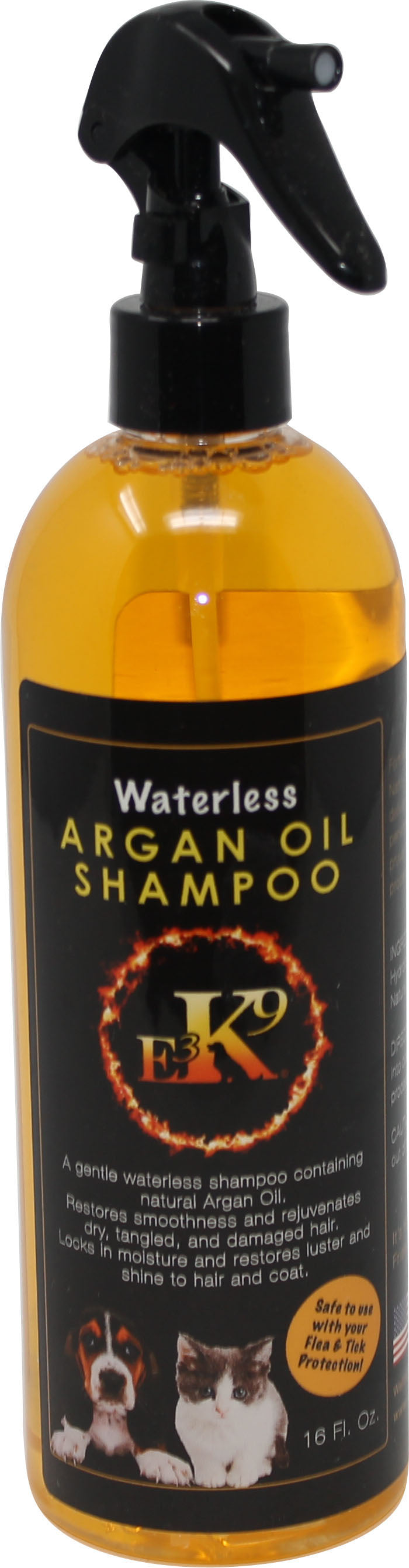 E3 K9 Argan Oil Waterless Shampoo