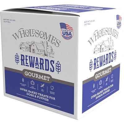 Wholesomes SPORTMiX Gourmet Rewards Dog Biscuits, Nut'R'Nipz Peanut Butter, 20Lb. Box