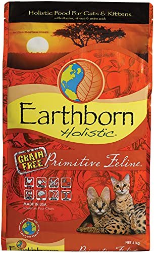 Earthborn Grain Free Primitive Feline 14 lbs