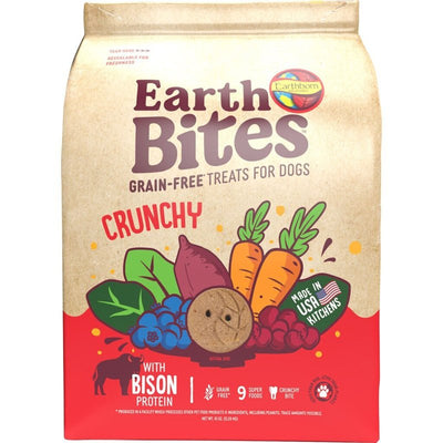 Earthborn EarthBites Crunchy Grain Free Treats for Dogs (Bison)