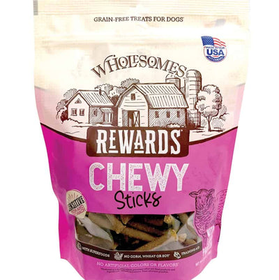 Wholesomes Rewards Chewy Sticks Lamb Dog Treats, 25 oz