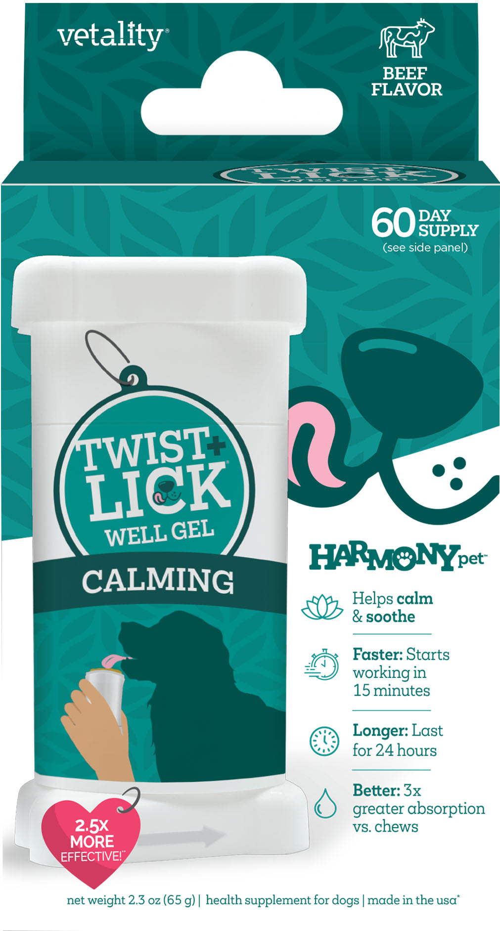 Vetality Twist & Lick Calming Supplement