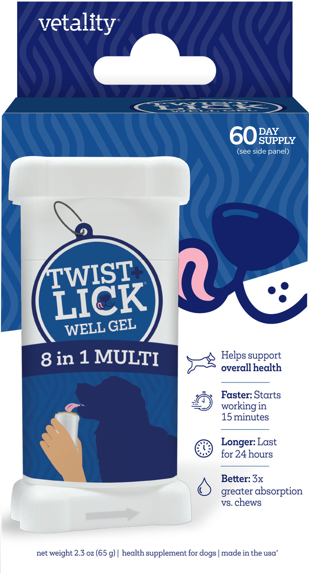 Vetality Twist & Lick 8 In 1 Supplement