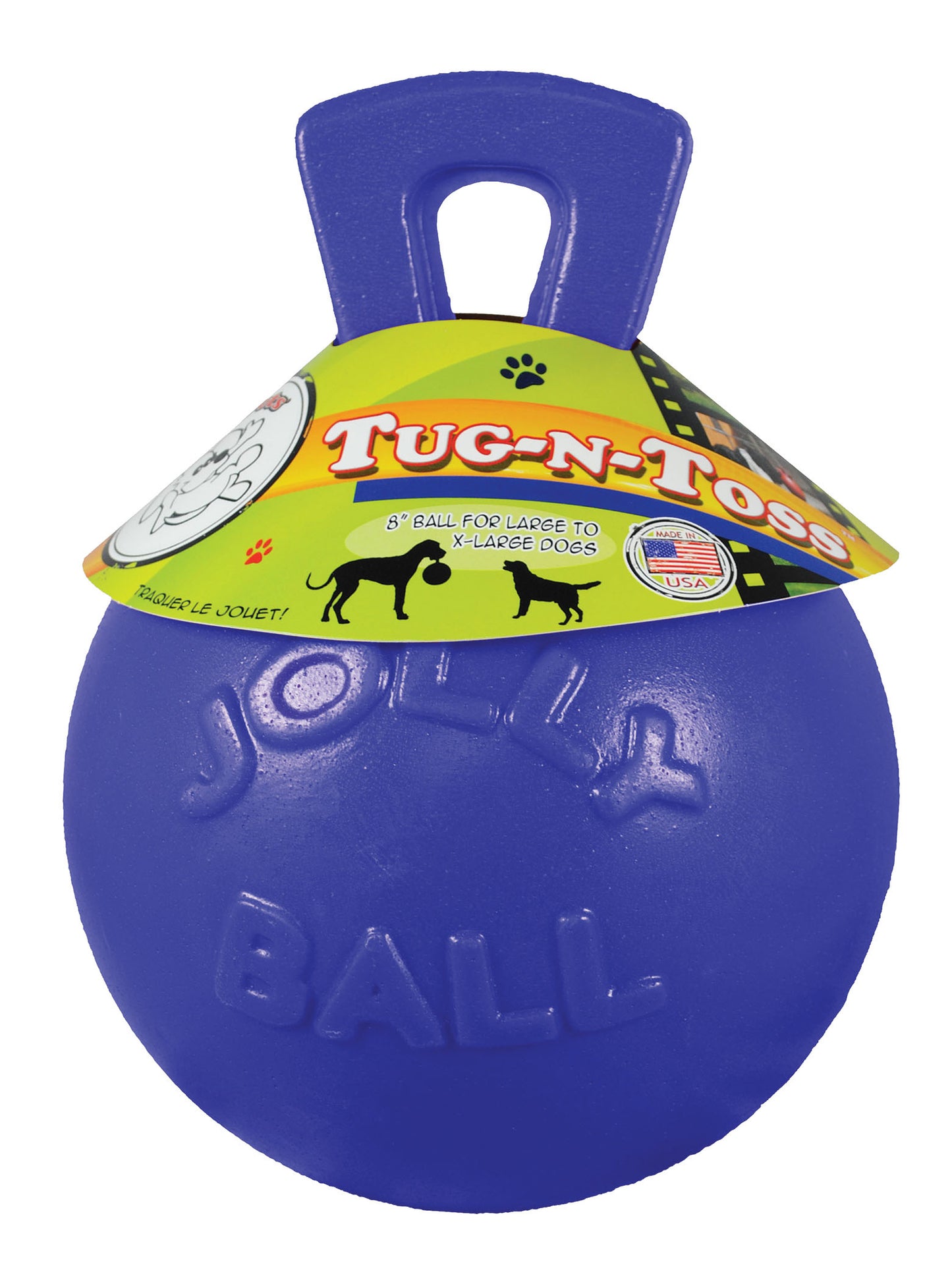 Jolly Pets Tug-N-Toss Ball