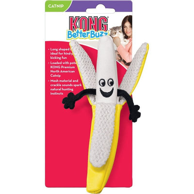 KONG Company 38746208: Better Buzz Banana Catnip Toy