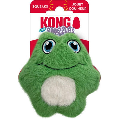 KONG Snuzzles Kiddos Mini Squeaker Dog Toy Extra Small (Frog)