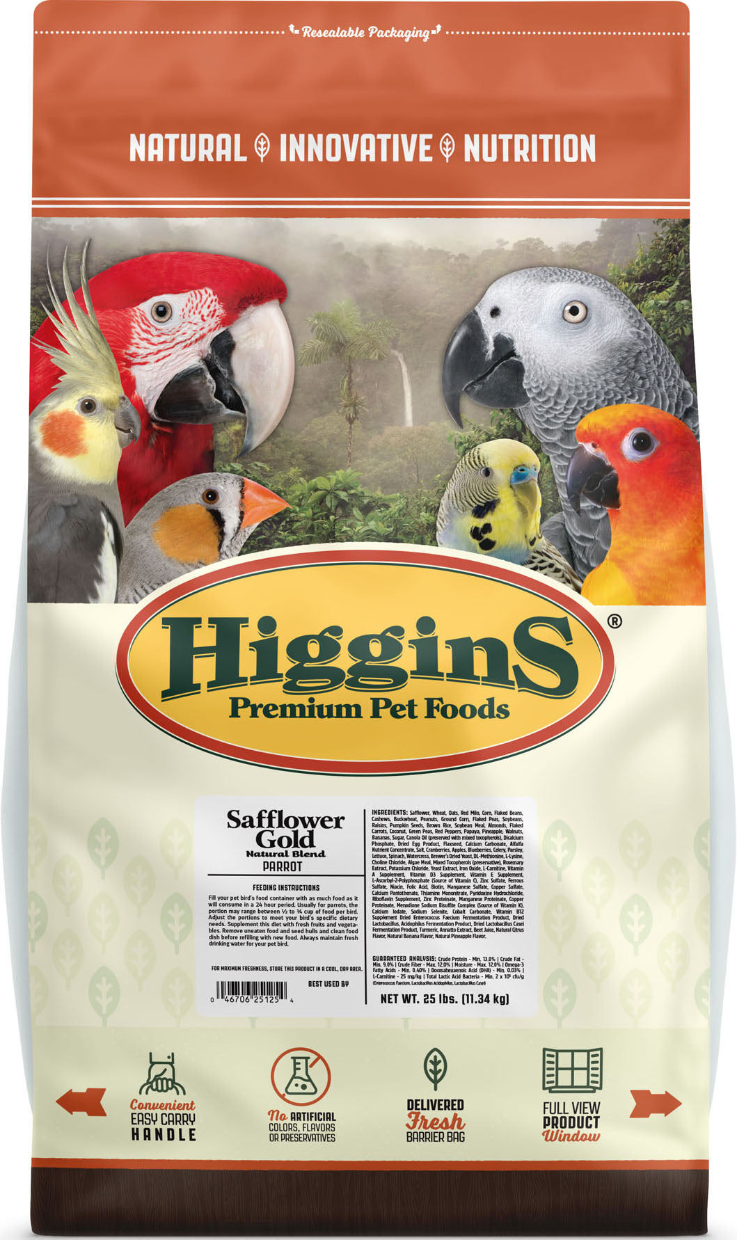 Safflower Gold Blend Parrot