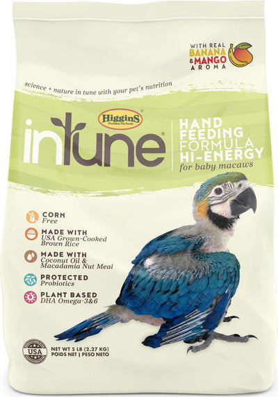 Intune Hand Feed Formula Hi Energy Macaw