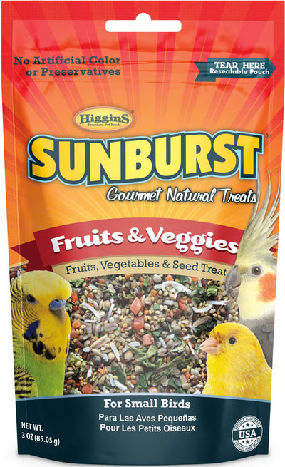 Sunburst Gourmet Natural Sm Avian Treat
