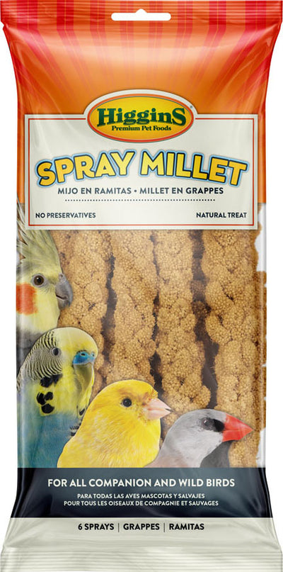 Higgins Spray Millet Natural Avian Treat