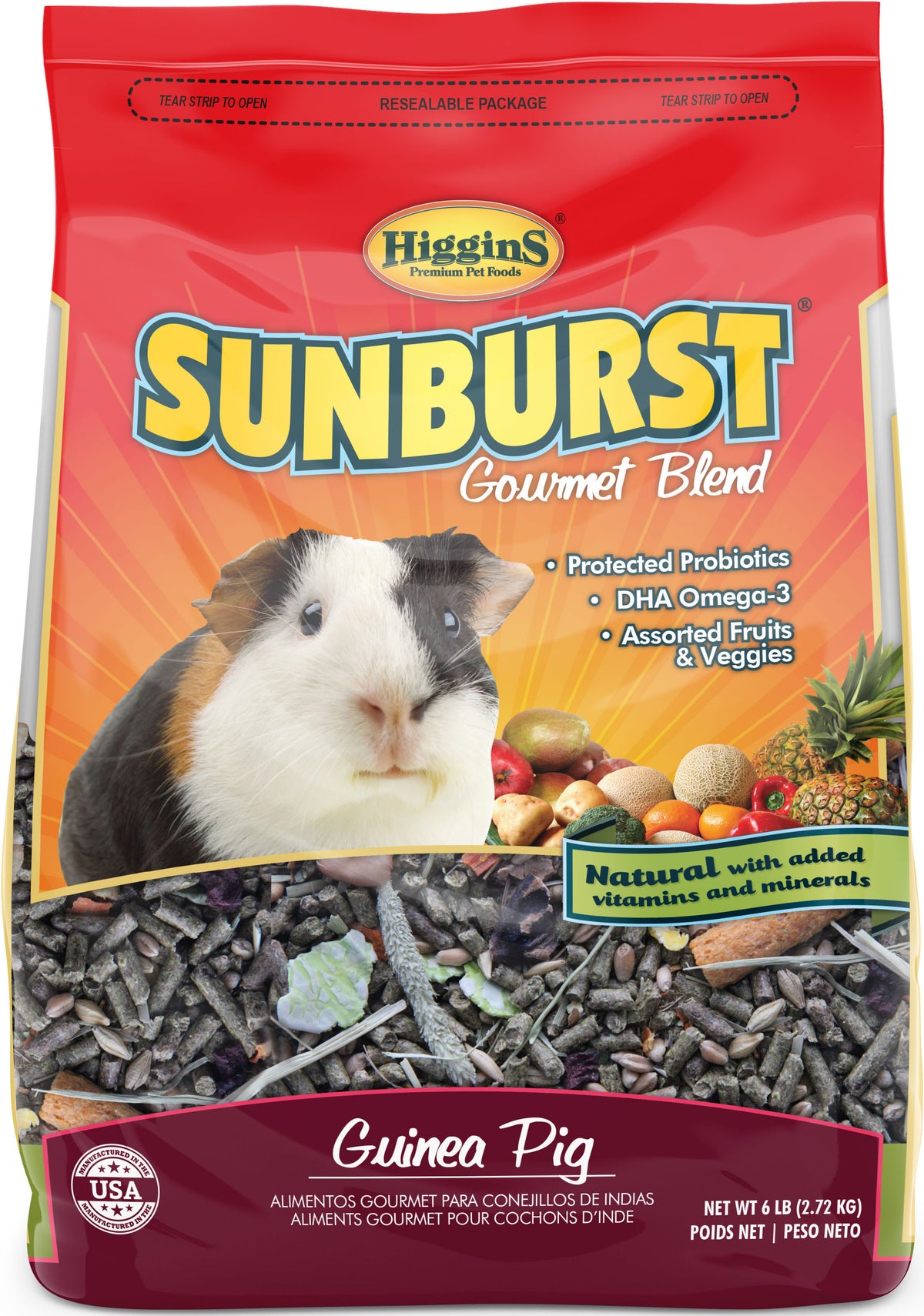 Sunburst Gourmet Blend Guinea Pig – Perk Valley Pet