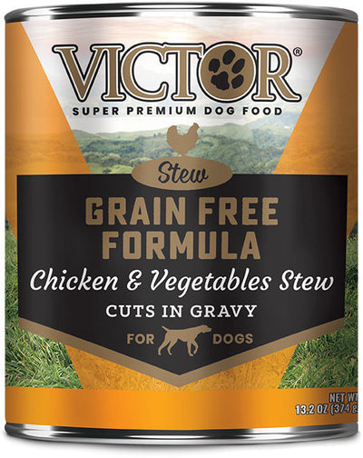 Victor Grain Free Canned Dog Food W/Gravy (Pack Of 12)