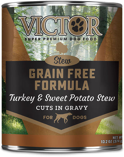 Victor Grain Free Canned Dog Food W/Gravy (Pack Of 12)