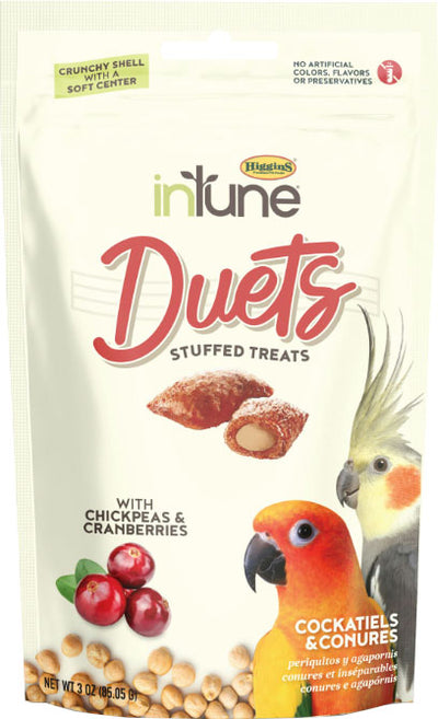 Intune Duets Treats For Conures And Lovebirds
