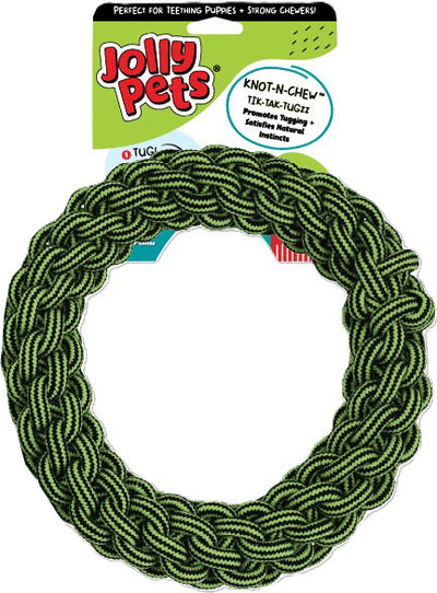 Jolly Pets Knot N Chew Tik Tak Tugzz O