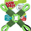 Jolly Pets Knot N Chew Tik Tak Tugzz X