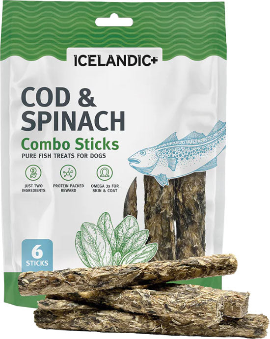 Icelandic+ Combo Bites Pure Fish Treats For Dogs