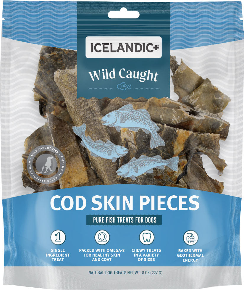 Icelandic+ Cod Skin Pieces