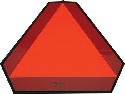 Slow Moving Vehicle Sign Plastic Regular Tape