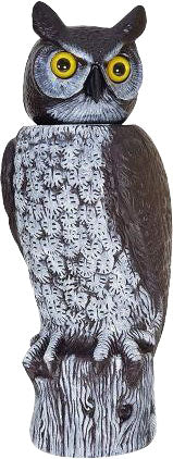 Rotating Head Owl - Natural Enemy Scarecrow