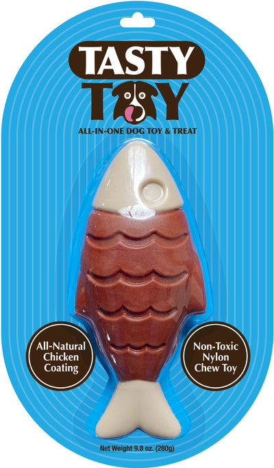 Tasty Toy Fish Dog Chew Toy