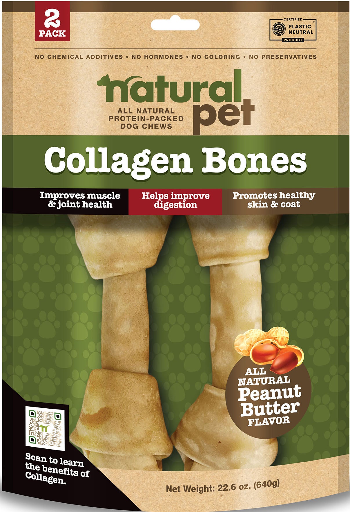 Natural Pet Collagen Bones Dog Chews
